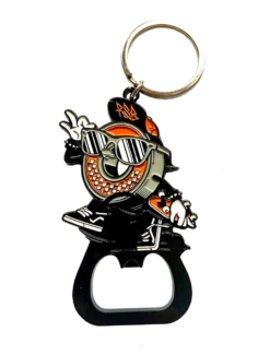 Rock Star Bearings Bottle Opener Key Chain