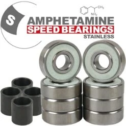 Amphetamine Bearings Skateboard Kugellager Stainless