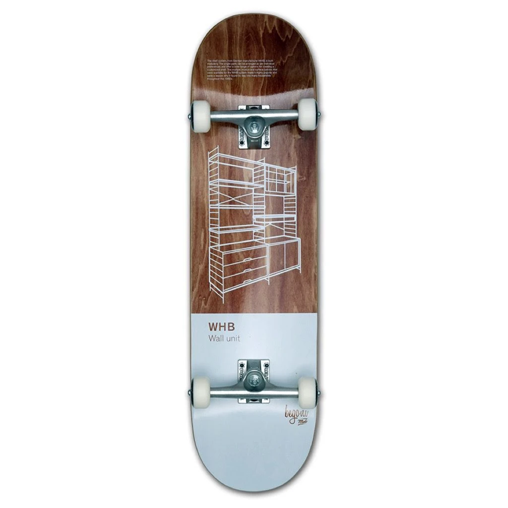 MOB Skateboards Begoni Wall Unit Komplettboard - 8.5 1 MOB Skateboards Begoni Wall Unit Komplettboard - 8.5