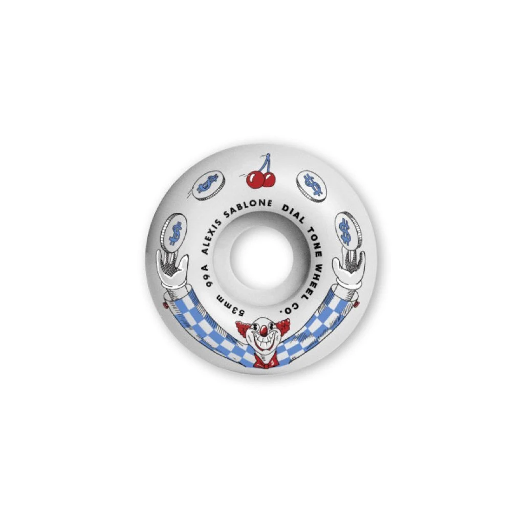 Dial Tone Sablone Wisecracker Standard 99a Wheels - 53mm 1 Dial Tone Sablone Wisecracker Standard 99a Wheels - 53mm
