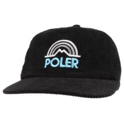 Poler Mtn Rainbow Cap - Black