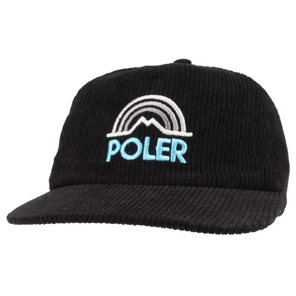 Poler Mtn Rainbow Cap - Black 1 Poler Mtn Rainbow Cap - Black