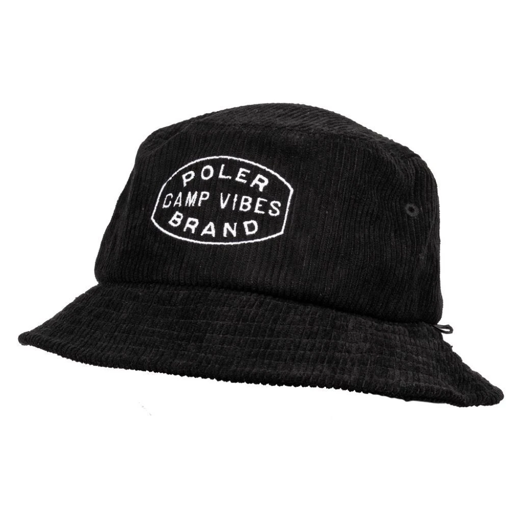Poler Vibes Brand Bucket - Black 1 Poler Vibes Brand Bucket - Black