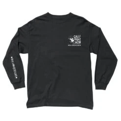The Quiet Life - Stressed Long Longsleeve - Black
