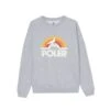 Poler Pigeon Rainbow Pullover - Gray Heather