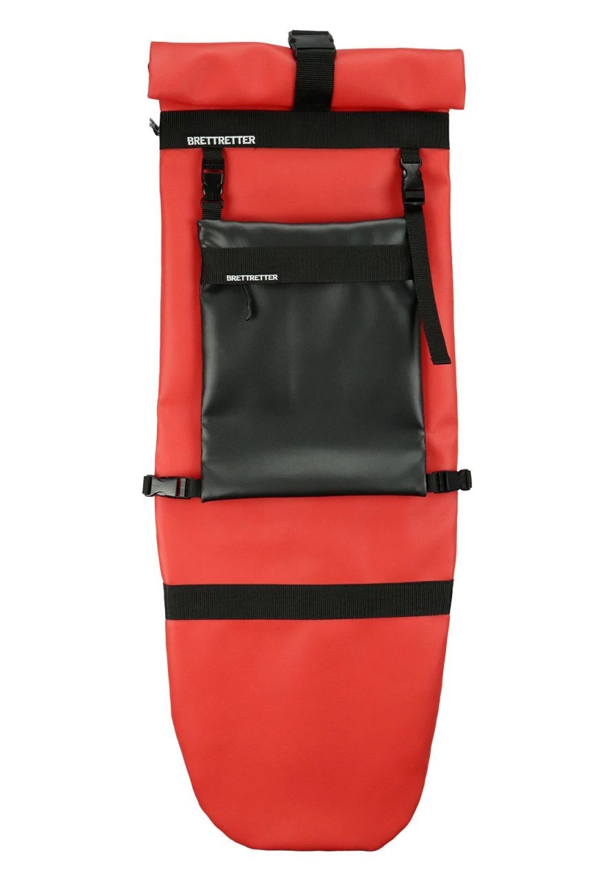 Brettretter Skateboard Crossbag 2.0 Rot / Schwarz 1 Brettretter Skateboard Crossbag 2.0 Rot / Schwarz