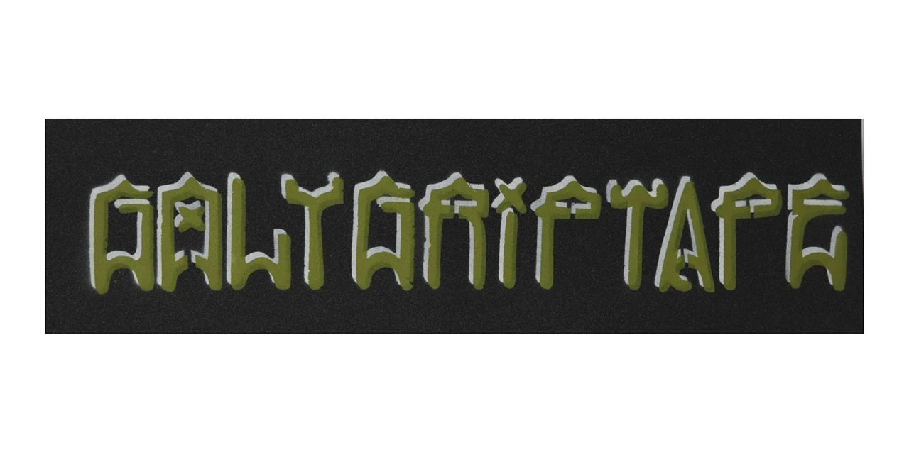 Goly Skateboard Griptape Space Green 9" 1 Goly Skateboard Griptape Space Green 9"