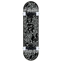 INJURY Komplett Skateboard Ghosts Black