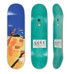 Polar Skate Co Polar Skateboard DeckRoman Gonzalez Soldier 8.37