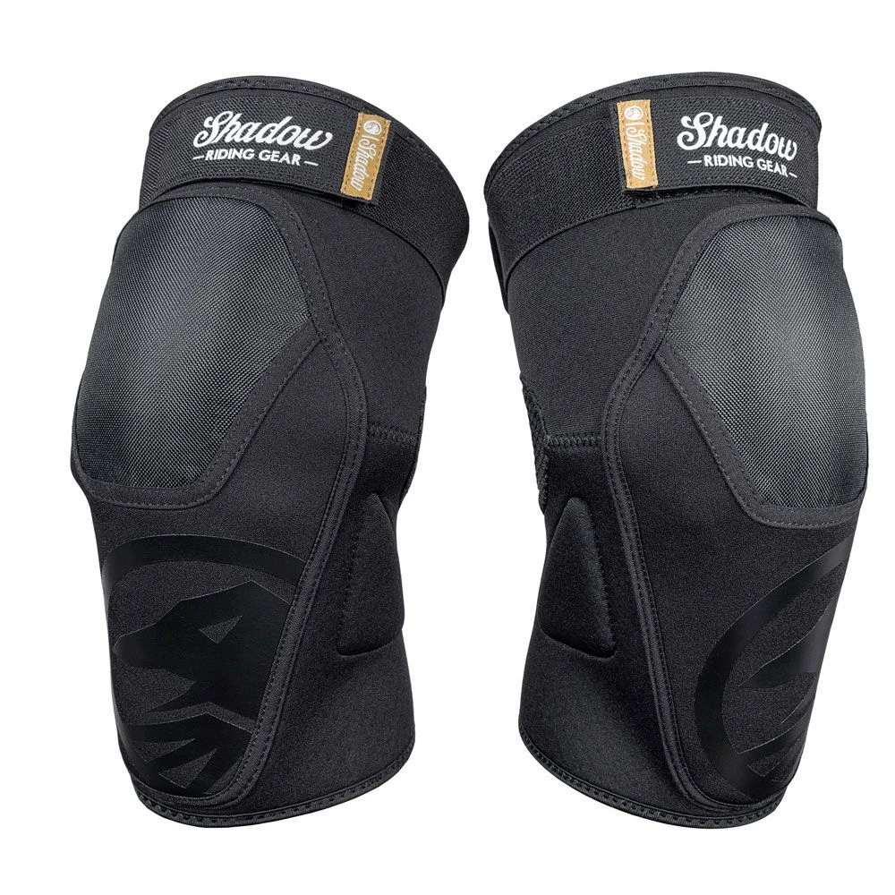 Shadow Riding Gear Super Slim V2 Knee Pads Medium - Black 1 Shadow Riding Gear Super Slim V2 Knee Pads Medium - Black