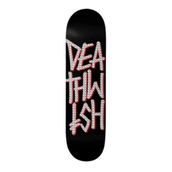 Deathwish Deathstack BLK/HOLO Foil Skateboard Deck 8.00