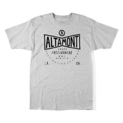 ALTAMONT T-Shirt FREE DESTINATION S/S Grey/heather