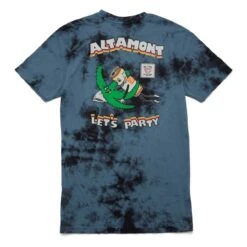 ALTAMONT T-Shirt LETS PARTY Ash