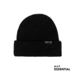 HUF Essentials Usual Beanie Black