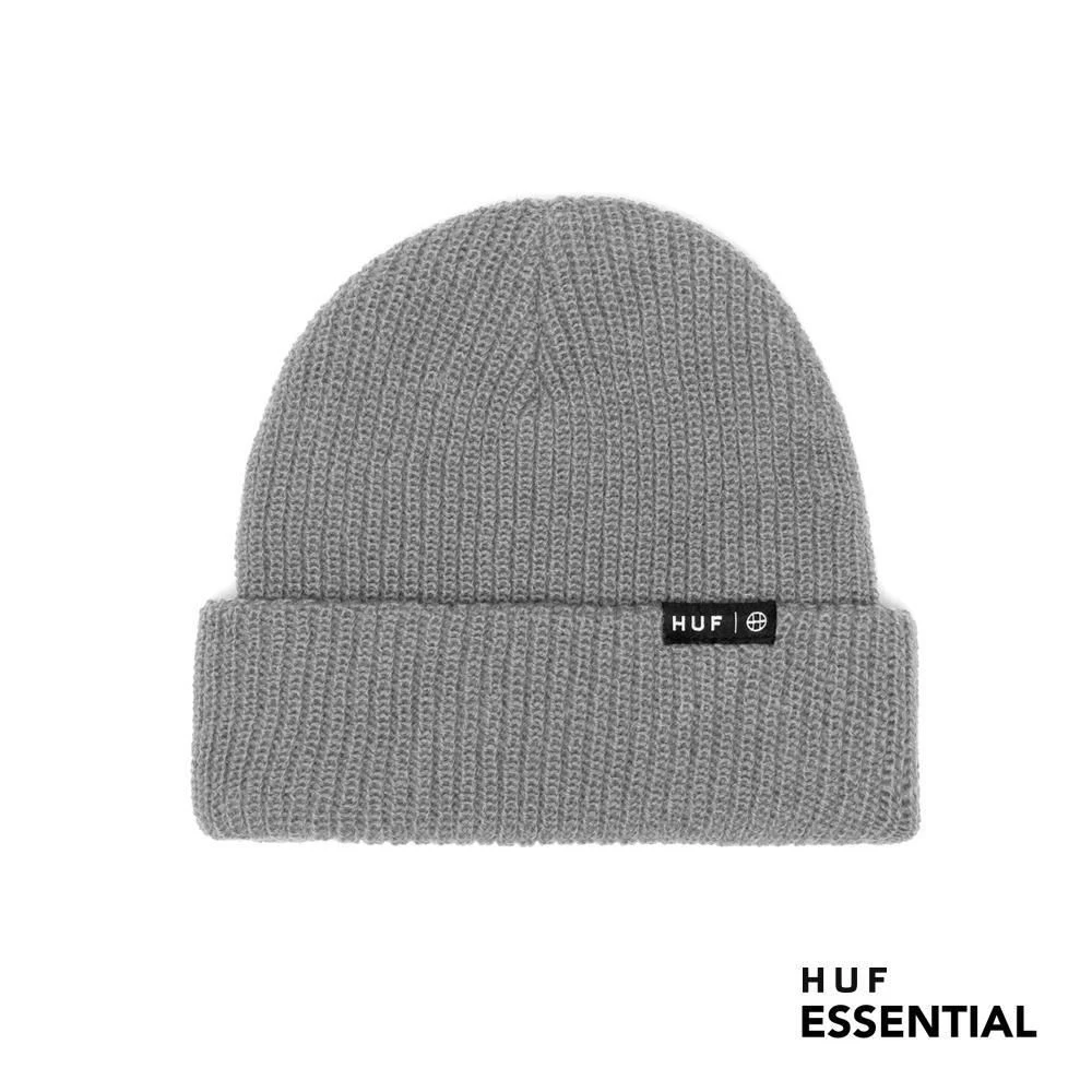 HUF Essentials Usual Beanie Grey Heather 1 HUF Essentials Usual Beanie Grey Heather