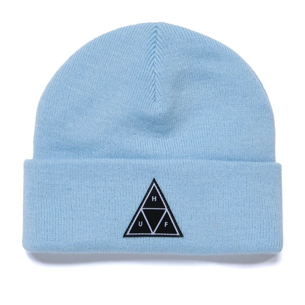 HUF Essentials TT Beanie Light Blue 1 HUF Essentials TT Beanie Light Blue