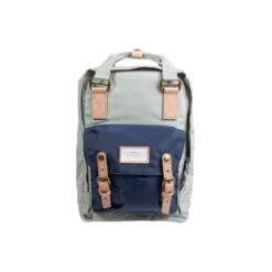 Doughnut Macaroon Jungle Series Rucksack - Light Grey X Navy