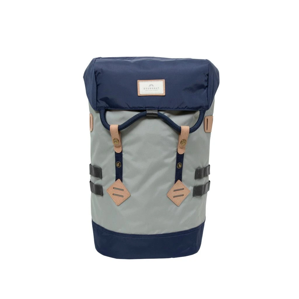 Doughnut Colorado Jungle Series Rucksack - Light Grey X Navy 1 Doughnut Colorado Jungle Series Rucksack - Light Grey X Navy
