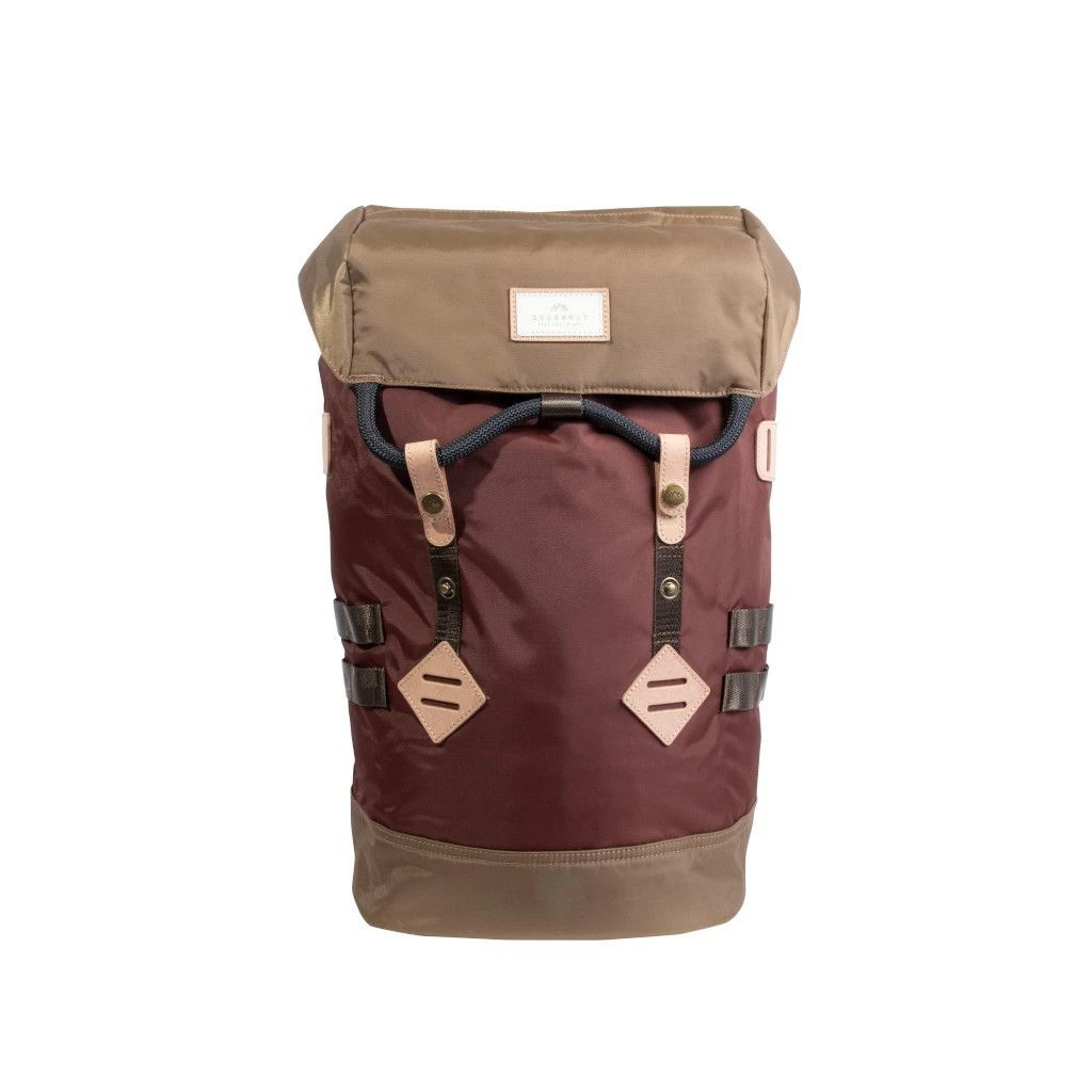 Doughnut Colorado Jungle Series Rucksack - Maroon X Khaki 1 Doughnut Colorado Jungle Series Rucksack - Maroon X Khaki