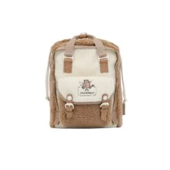 Doughnut Macaroon Rucksack Mini Drawstring Fairies And Friends Series - Cream X Hazelnut