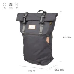 Doughnut Christopher PFC Free Series Rucksack - Charcoal -Einzigartiges Skateboard d195pf 0004 f 5 1280x1280