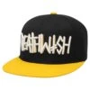 DEATHWISH Cap DEATHSPRAY Snapback, Black/yellow