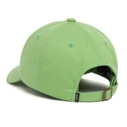 HUF Essentials Triple Triangle Logo 6 Panel - Basil -Einzigartiges Skateboard ht00346 basil 2 1280x1280