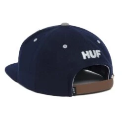 HUF Home Base 6 Panel Cap - Navy 5 HUF Home Base 6 Panel Cap - Navy -Einzigartiges Skateboard ht00627 navy 3 1280x1280