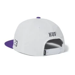 HUF H-Star Snapback - White -Einzigartiges Skateboard ht00729 white 2 1280x1280