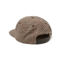 HUF One Star Houndstooth 6 Panel Cap - Oatmeal -Einzigartiges Skateboard ht00753 oatml 2 1280x1280