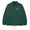 HUF Essentials Triple Triangle Coach Jacket - Forest Green