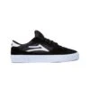 Lakai Cambridge Shoes Black White Suede
