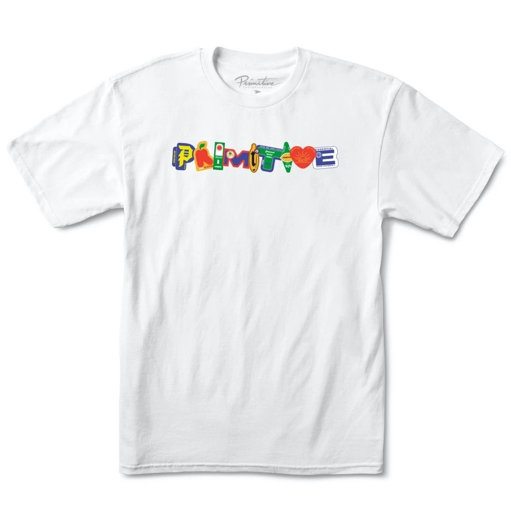 Primitive Peeled T-Shirt - White 1 Primitive Peeled T-Shirt - White
