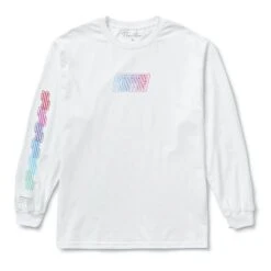 Primitive Abyss Longsleeve - White -Einzigartiges Skateboard papsu22136 wht 2 1280x1280