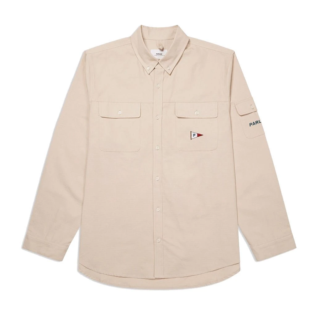 Parlez Mastic Hemd - Ecru 1 Parlez Mastic Hemd - Ecru