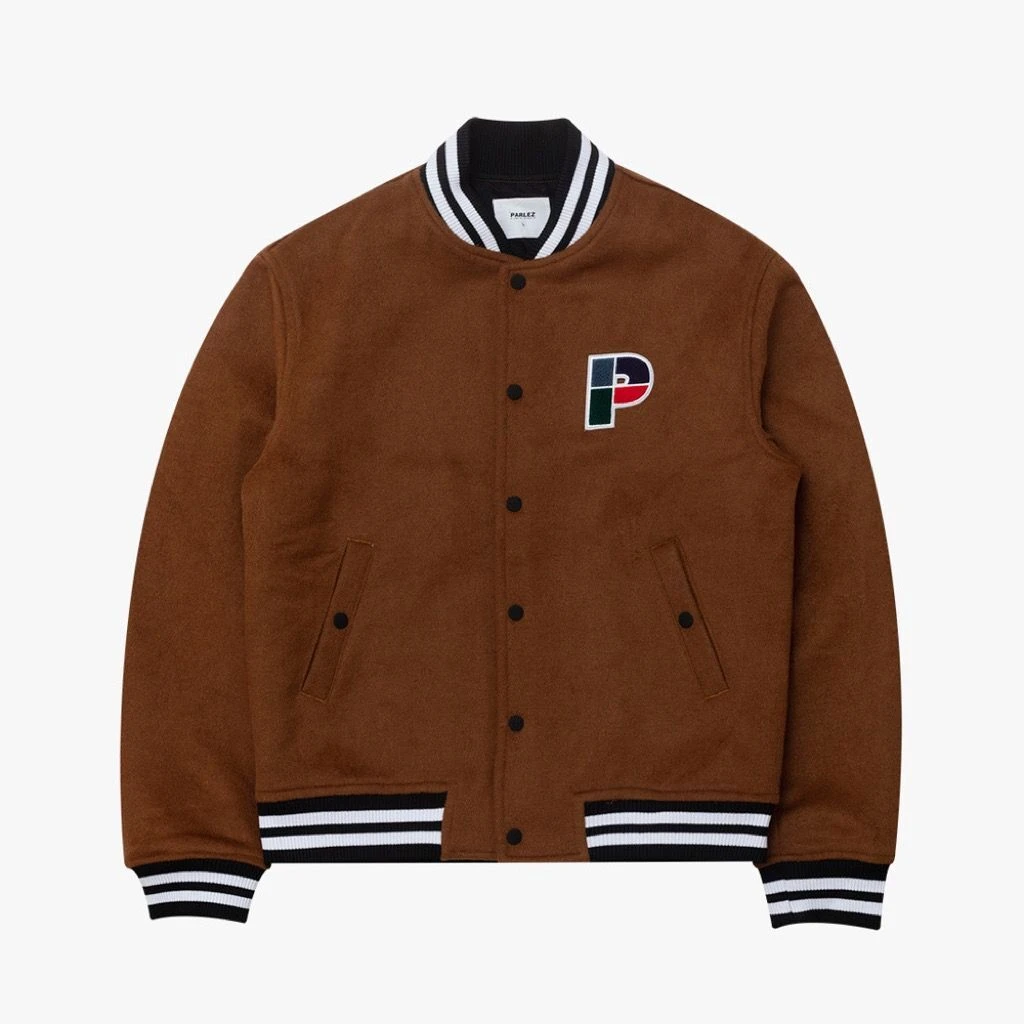 Parlez Anchorage Bomber Jacke - Pecan 1 Parlez Anchorage Bomber Jacke - Pecan