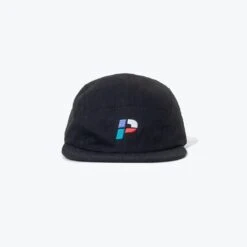 Parlez Roseau 5 Panel Cap - Black