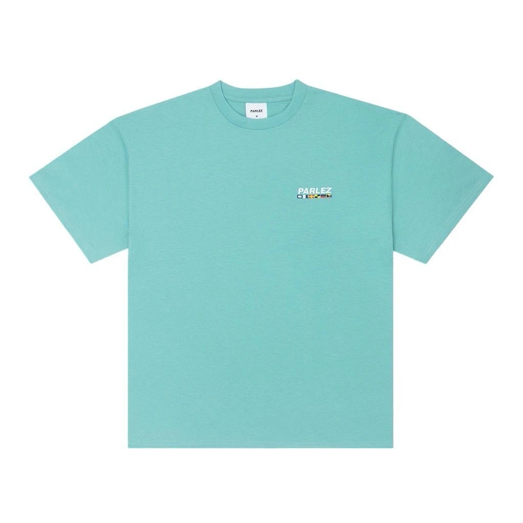 Parlez Navigator T-Shirt - Dusty Aqua 1 Parlez Navigator T-Shirt - Dusty Aqua