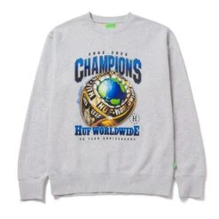 HUF Champions Pullover - Athletic Heather