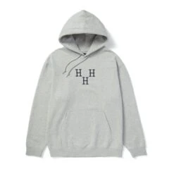 HUF Hat Trick Hoodie - Heather Grey