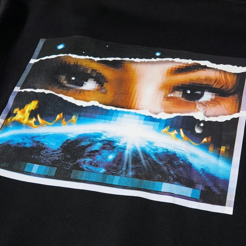 HUF Digital Domain Hoodie - Black 3 HUF Digital Domain Hoodie - Black – Bild 3