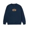 HUF Fire Pullover - Navy