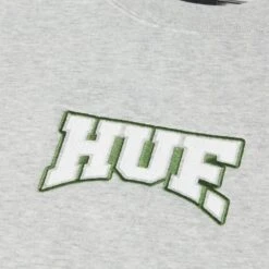 HUF Home Team Pullover - Heather Grey 3 HUF Home Team Pullover - Heather Grey -Einzigartiges Skateboard pf00628 htgry 2 1280x1280