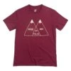 POLER T-Shirt VENN DIAGRAM (MEN) Sweet Berry Wine