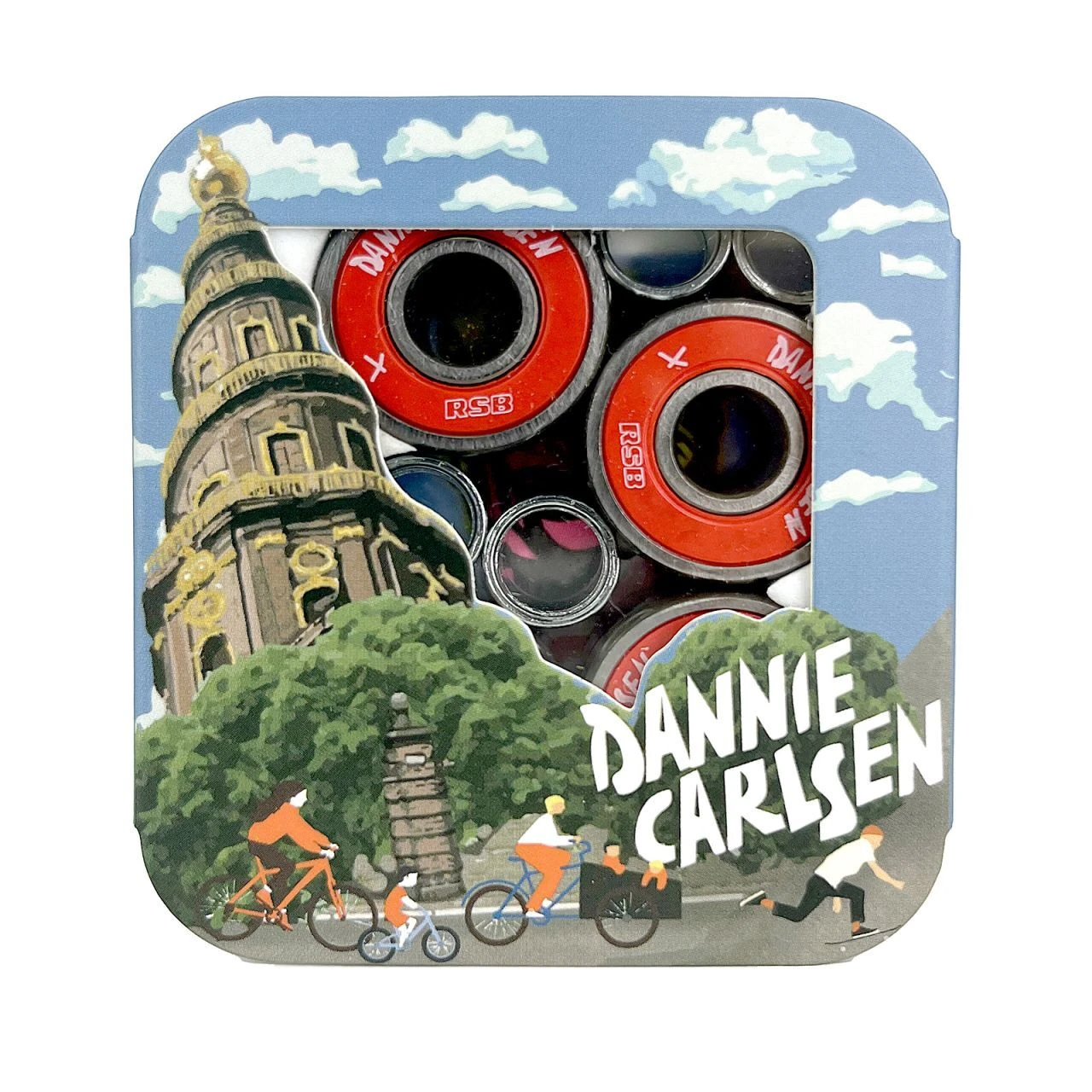 Rock Star Bearings RSB X Dannie Carlsen Collab Skateboard Kugellager 1 Rock Star Bearings RSB X Dannie Carlsen Collab Skateboard Kugellager