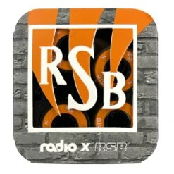 Rock Star Bearings RSB X Radio Collab Skateboard Kugellager