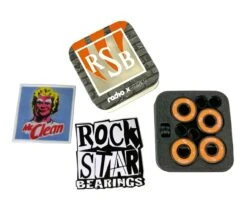 Rock Star Bearings RSB X Radio Collab Skateboard Kugellager -Einzigartiges Skateboard rock star bearings x radio 05 1280x1280