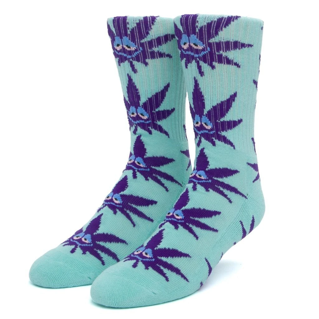 HUF Green Buddy Plantlife Socken - Mint 1 HUF Green Buddy Plantlife Socken - Mint