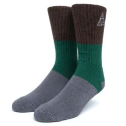 HUF Emb. Marled TT Socken Grey