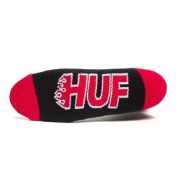 HUF Enforcer Socken - Black -Einzigartiges Skateboard sk00693 black 3 1280x1280
